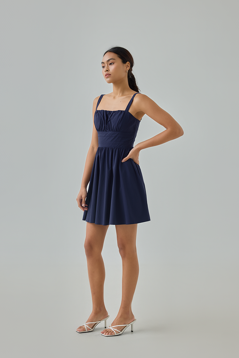 padded mini dress Endless Rose Women's Knit Padded Mini Dress