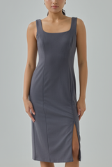 Blare Sculpt Midi Dress