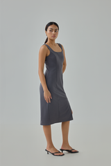 Blare Sculpt Midi Dress