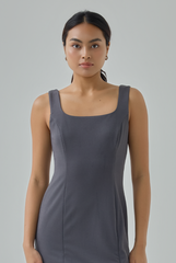 Blare Sculpt Midi Dress