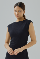 Diane Ribbed Knit Midi Dress