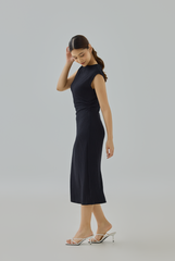 Diane Ribbed Knit Midi Dress
