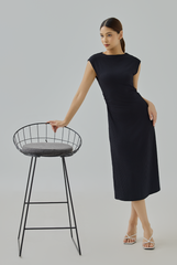 Diane Ribbed Knit Midi Dress