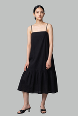 Lydia Textured Pocket Midi Dress