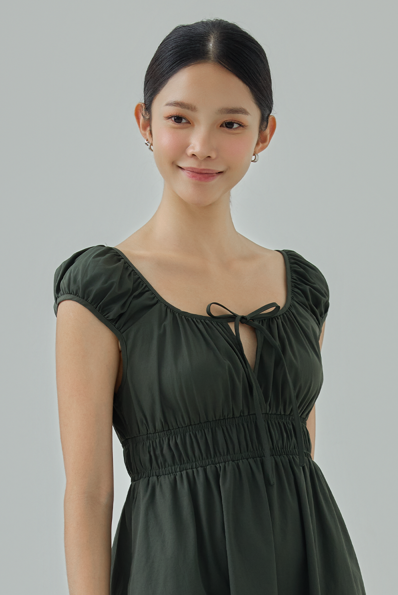Elias Fit & Flare Midi Dress