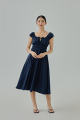 Elias Fit & Flare Midi Dress