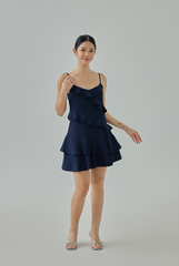 Ruby Ruffle Mini Dress