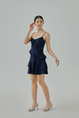 Ruby Ruffle Mini Dress