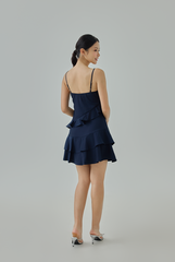 Ruby Ruffle Mini Dress