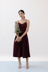 Liona Fit & Flare Midi Dress