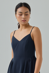 Liona Fit & Flare Midi Dress