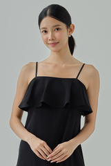 Arielle Overlay Babydoll Dress