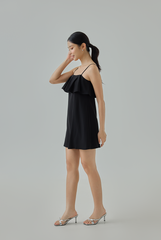 Arielle Overlay Babydoll Dress