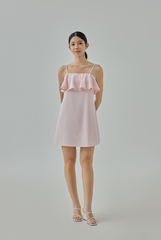 Arielle Overlay Babydoll Dress