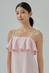 Arielle Overlay Babydoll Dress