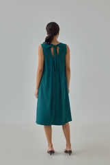 Nadine Tie-Back Flow Midi Dress