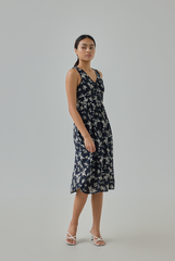 Sonia Floral Printed Midi Dress
