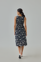 Sonia Floral Printed Midi Dress