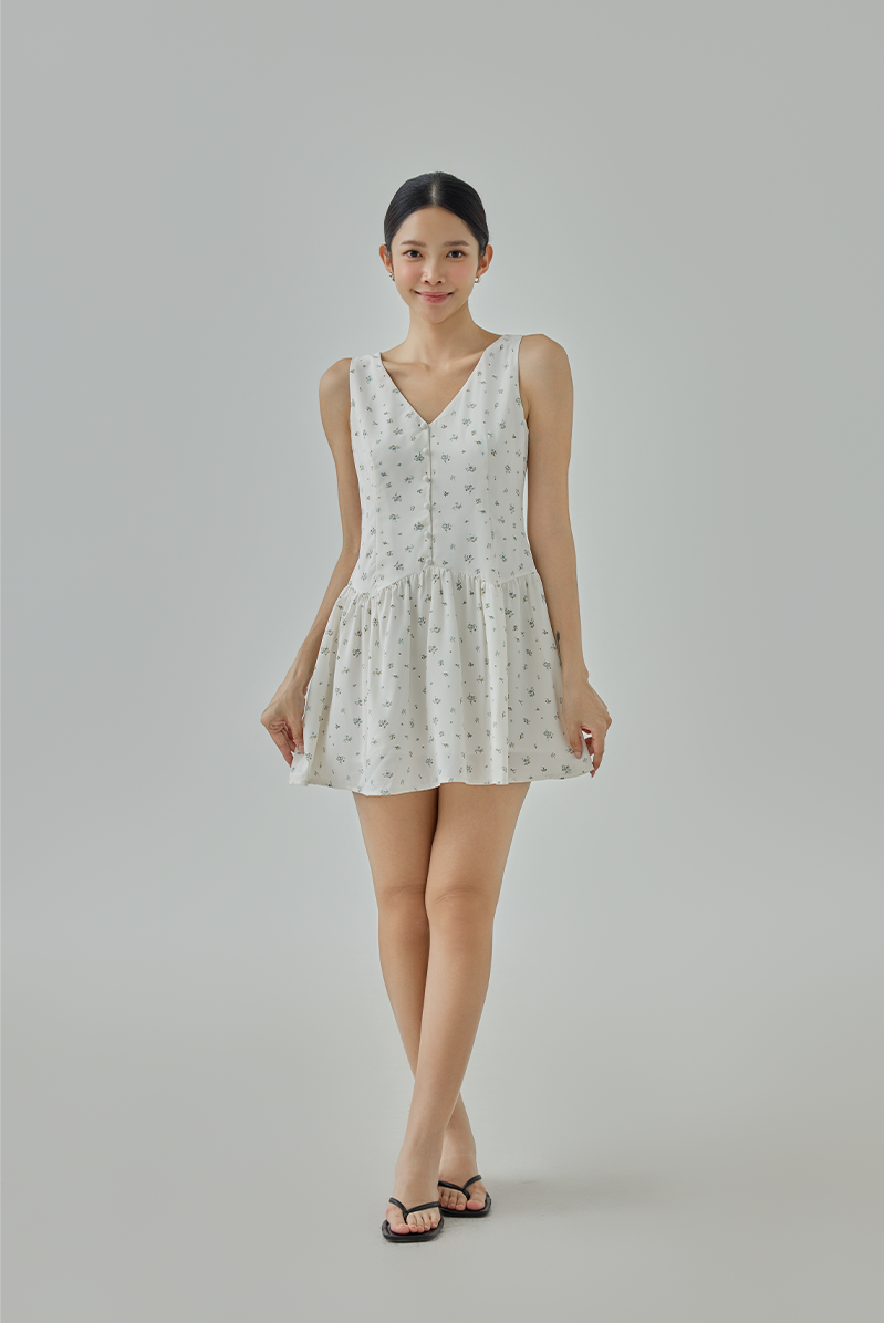 Vivian Floral Mini Dress