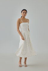 Vivian Floral Midi Dress