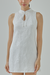 Mei Textured Sequin Cheongsam