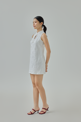 Mei Textured Sequin Cheongsam