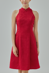 Yun Halter Cheongsam Dress