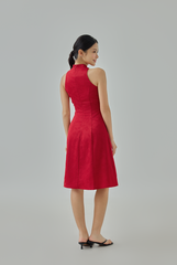 Yun Halter Cheongsam Dress