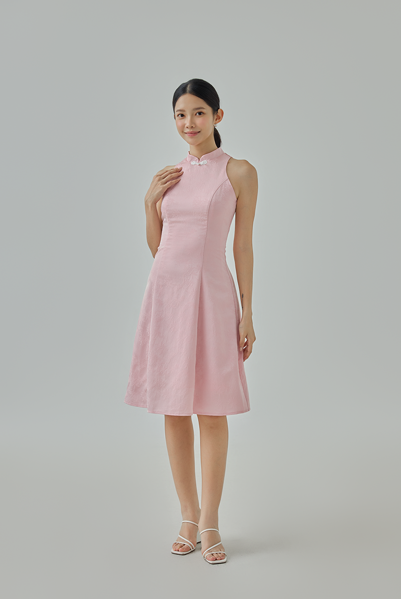 Yun Halter Cheongsam Dress