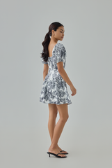 Charlotte Toile Print Mini Dress