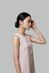 Colette Ribbon Tiered Midi Dress