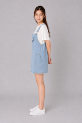 Marlow Denim Pinafore Dress