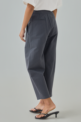 High Waist Peg Leg Pants