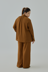 Elasticated Wide Leg Pants