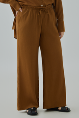 Elasticated Wide Leg Pants