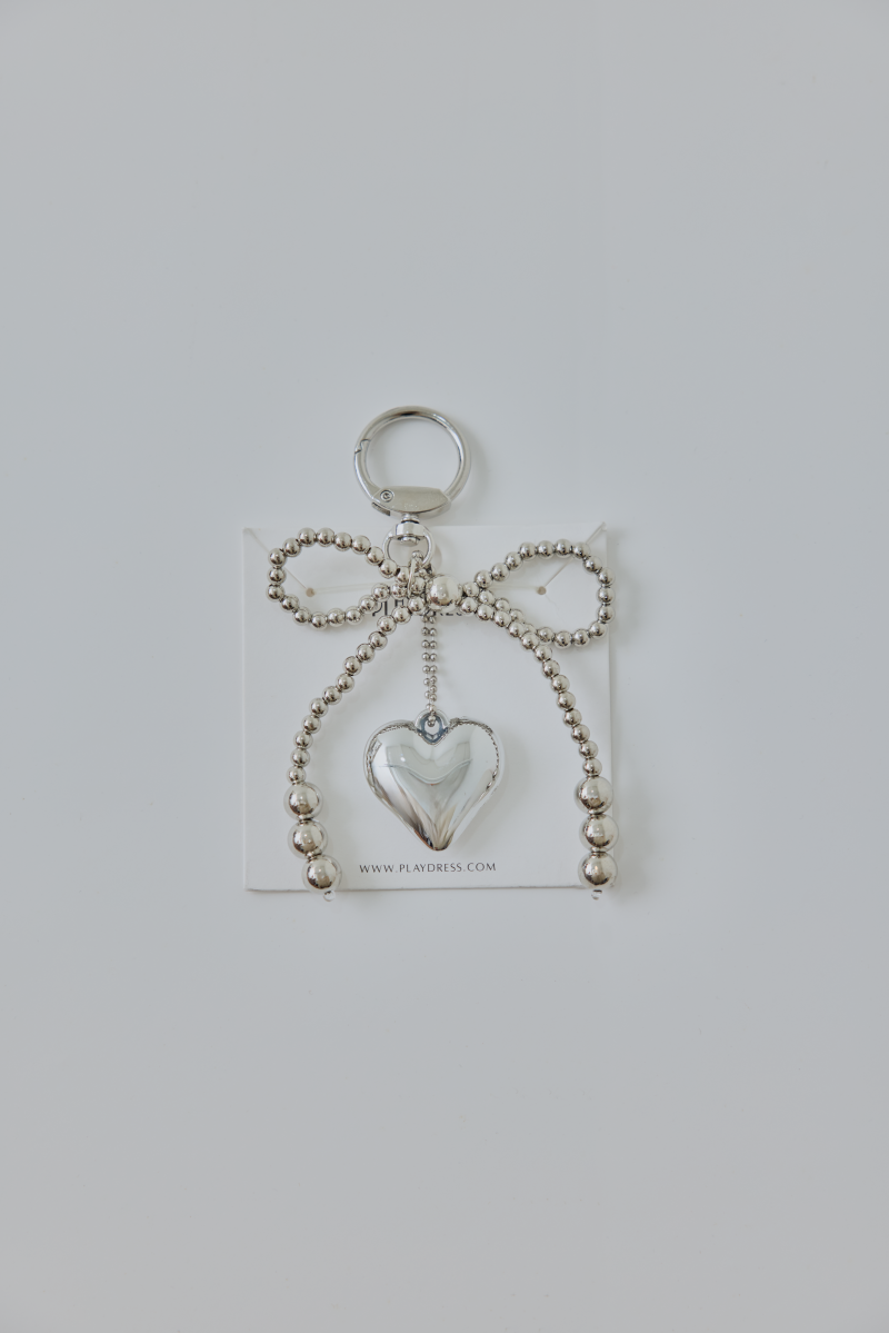 Chrome Heart Bow Bag Charm