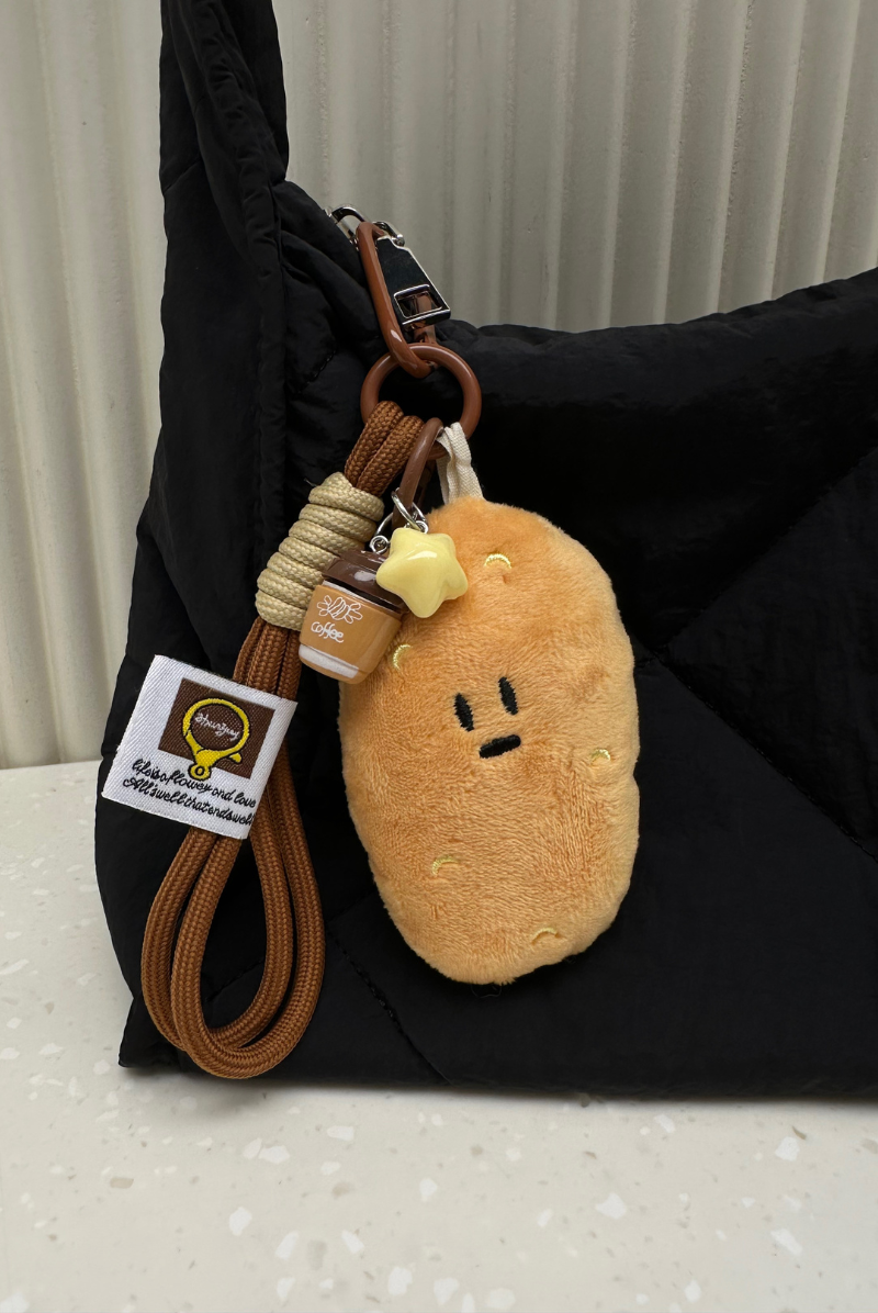 Tater Tot Potato Bag Charm