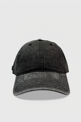 Black Washed Out Cap