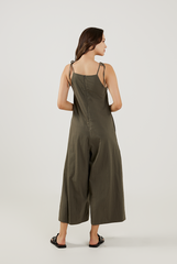 Ribbon Tie Straps Jumpsuit