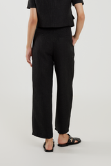 Collared Blazer & Tweed Pants