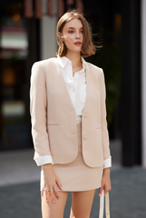 Tweed Jacket & Pencil Skirt Set