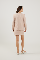Tweed Jacket & Pencil Skirt Set