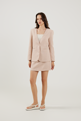 Tweed Jacket & Pencil Skirt Set