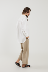 Button-Down Shirt & Elasticated Pants