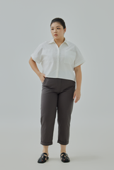 Johnny Collar Button-Up Shirt