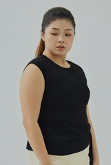 Side Drape Self-Tie Knot Top
