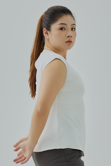 Side Drape Self-Tie Knot Top