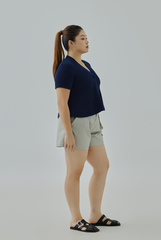 Knitted Fit And Flare Top