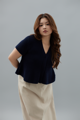 Knitted Fit And Flare Top