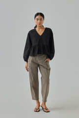 Eyelet Detailing Blouse